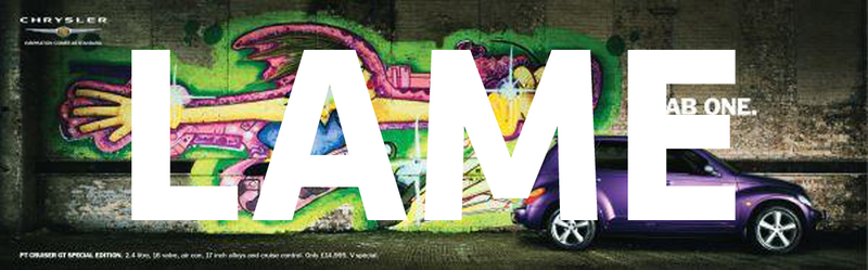 Illustration for article titled Ten Cars That Try Too Hard To Be Cool
